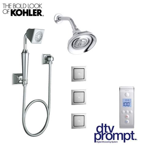 Luxury Shower System: Includes 3 Port Digital Valve, Memoirs Shower ...