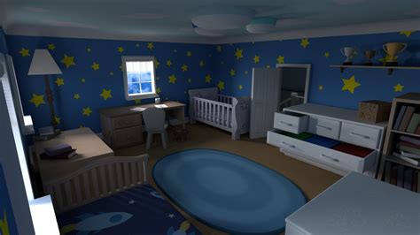 ArtStation - Andy's Room ('Toy Story 2: Buzz Lightyear to the Rescue ...