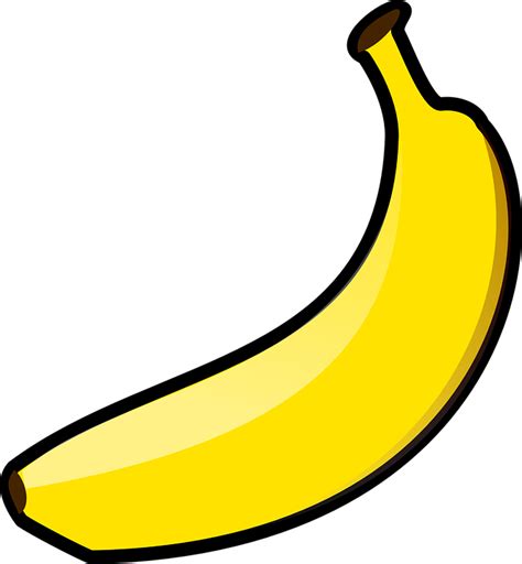 Free vector graphic: Banana, Yellow, Fruit, Food, Fresh - Free Image on Pixabay - 304165