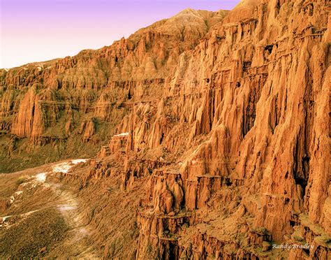 Cathedral Gorge trail Photograph by Randy Bradley - Fine Art America