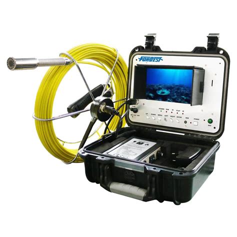 FORBEST Portable 130 ft. Color Sewer/Drain/Pipe Inspection Camera-FBPIC3188SD130 - The Home Depot