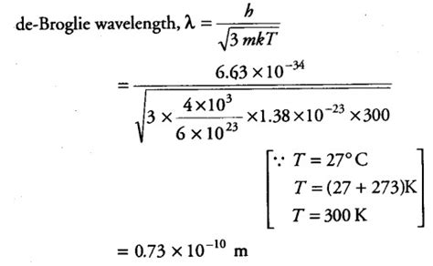 Find the typical de-Broglie wavelength - CBSE Class 12 Physics - Learn ...