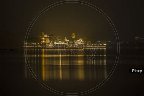 Image of Night View of Udaipur Palace-AO169705-Picxy