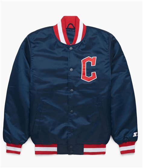 X Starter Cleveland Guardians Bomber Jacket - Jackets Creator