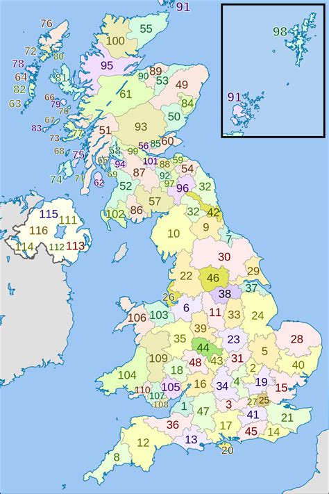 Postal counties of the United Kingdom - Wikipedia