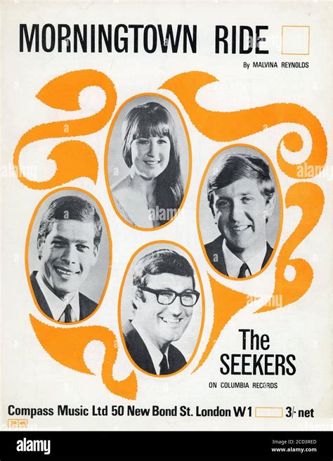 Sheet Music - Morningtown Ride - The Seekers - 1966 Stock Photo - Alamy