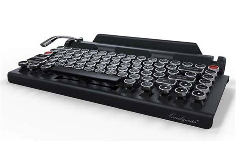 Qwerkywriter Typewriter Styled Wireless Keyboard | Gadgetsin