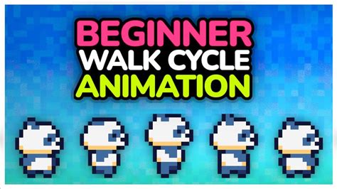 Easy PIXEL ART Walk Cycle for Beginners - YouTube