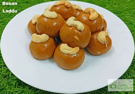 Besan Laddu Preparation - Yummy Ashas Kitchen