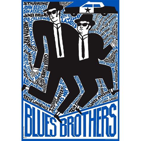 Blues Brothers Movie Poster