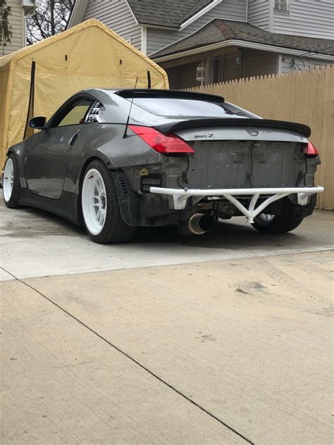 Nissan 350Z - Rear Standard Bash Bar – True Focus Fabrication