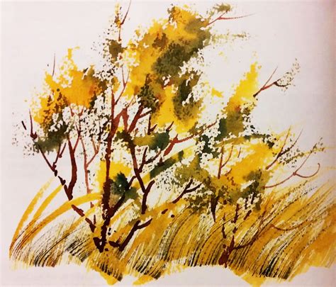 Painting Nature in Watercolor: Dry Brush Techniques