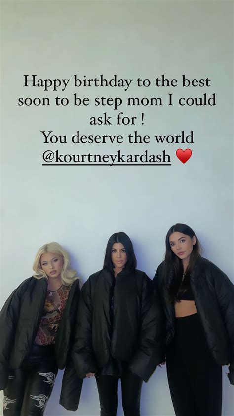 Alabama Barker calls Kourtney Kardashian 'best soon-to-be stepmom'