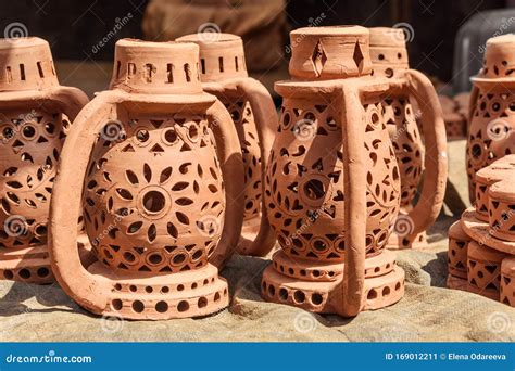 Pottery on the Street in Dharavi Slum at Mumbai. India Stock Image ...