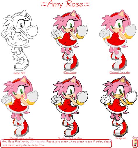 Check It Classic Amy Rose Pixel Art Updated - Biblical Art Classical Light