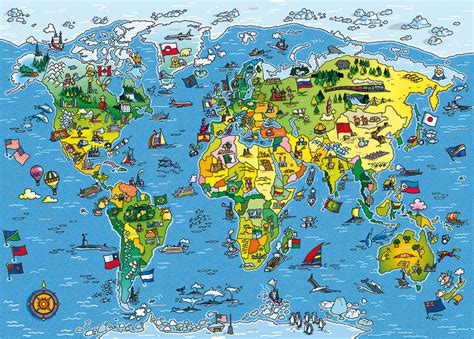 Top World Map Puzzle With Countries Ceremony – World Map With Major ...