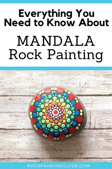 Everything you need to know about Mandala Rock Painting (Beginners Guide) | Rock painting ...