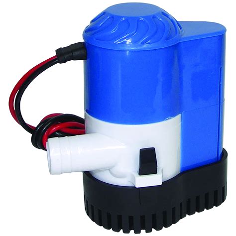 Shoreline Marine Automatic Bilge Pump 800 Gallons Per Hour 12 Volt with Auto-Float Switch ...