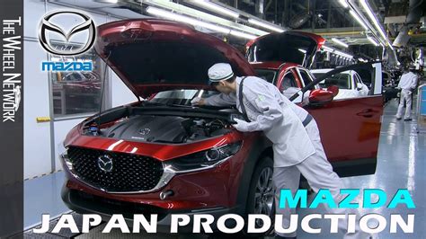 Mazda Production in Japan - YouTube