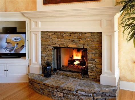 20 Beautiful Wood Burning Fireplace Designs