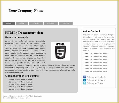 48 HTML and Css Templates with source Code Free Download | Heritagechristiancollege