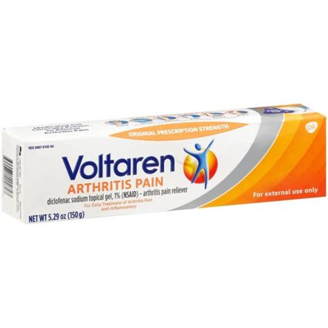 Voltaren Arthritis Pain Relief Gel 5.29oz 1Ct