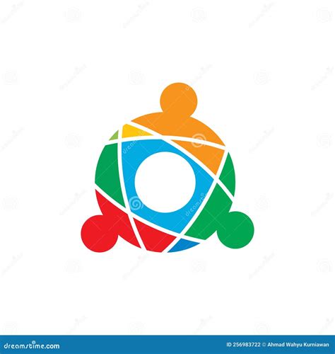 Community, Network and Social Logo Design Stock Vector - Illustration of community, circle ...