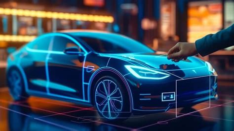 Premium AI Image | electric EV car technology is charging