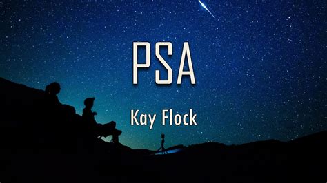 Kay Flock - PSA (Lyrics) | fantastic lyrics - YouTube