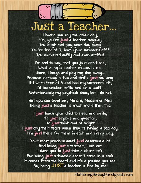 Quotes Or Poems For Teachers. QuotesGram