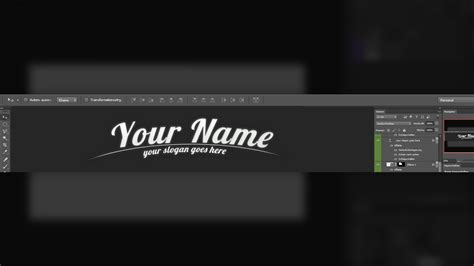 Free Photoshop YouTube Banner Template | 5ergiveaways