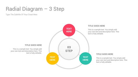 Radial Diagrams PowerPoint Template is a Modern template that you can ...