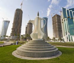 Corniche & Palm Tree Island in Doha | Hotels-Doha.com