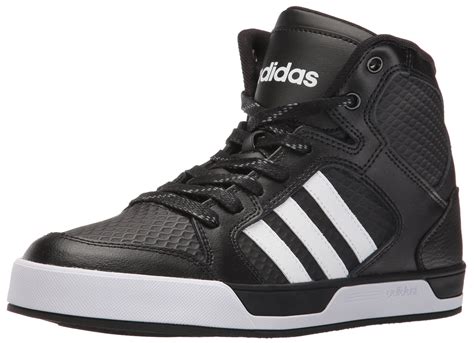 Galleon - Adidas NEO Men's Raleigh Mid Fashion Sneaker, Black/White/Black, 10.5 M US