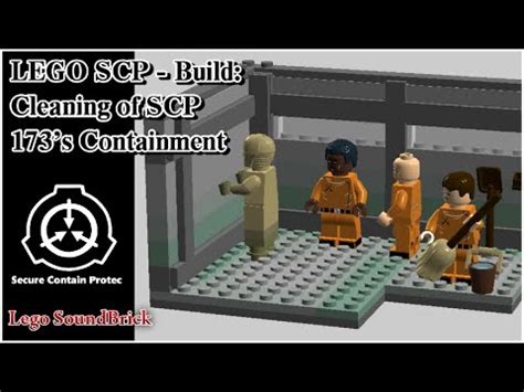 LEGO SCP 173 - Sculpture || How to build: Cleaning of SCP 173’s Containment || Lego Digital ...