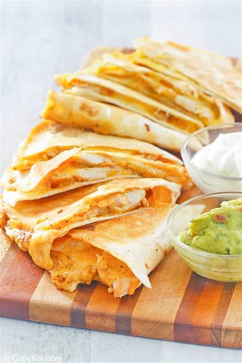 Taco Bell Chicken Quesadilla - CopyKat Recipes