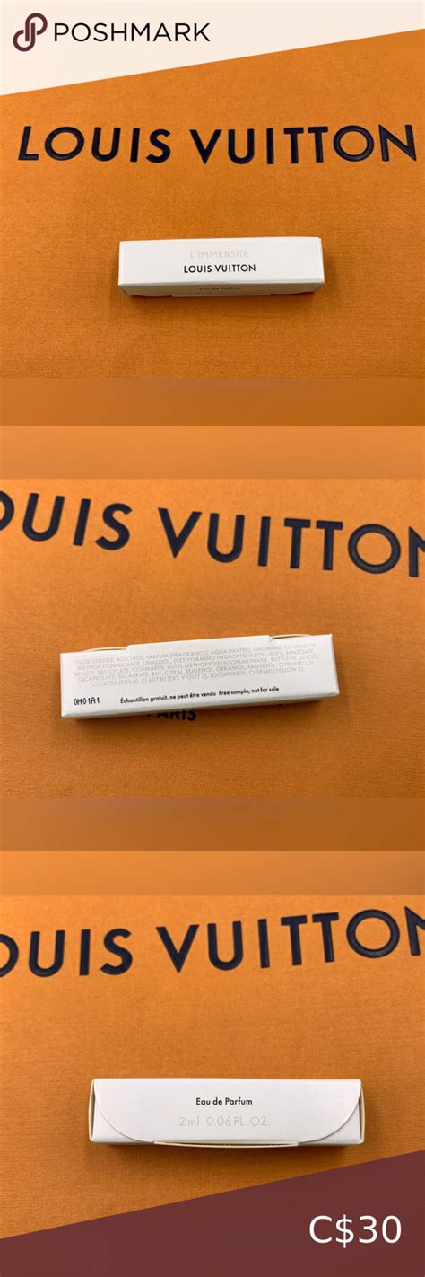 Elegant Louis Vuitton Perfume Sample Spray