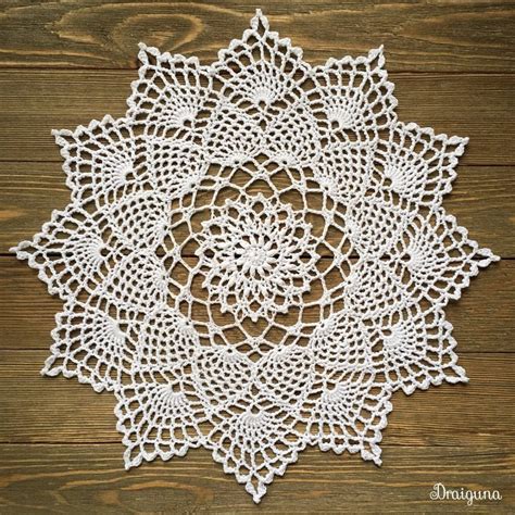 35+ Awesome Picture of Free Doily Crochet Patterns - vanessaharding.com | Draadhaken, Gehaakte ...