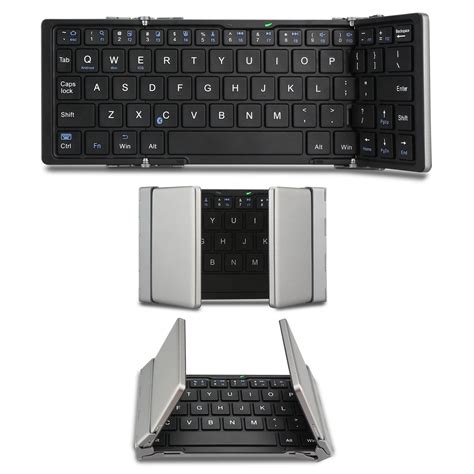 Foldable Bluetooth Keyboard iOS Android Wireless Mini Smartphones ...