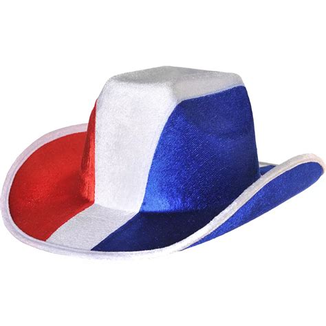 Red, White & Blue Cowboy Hat 11in x 5in | Party City