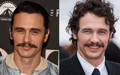 James Franco’s Funky Mustache | Mustache, Beard trend, Growing a mustache