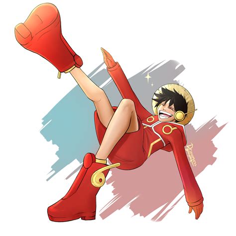 Egghead Luffy Outfit by DragonessDeity on DeviantArt