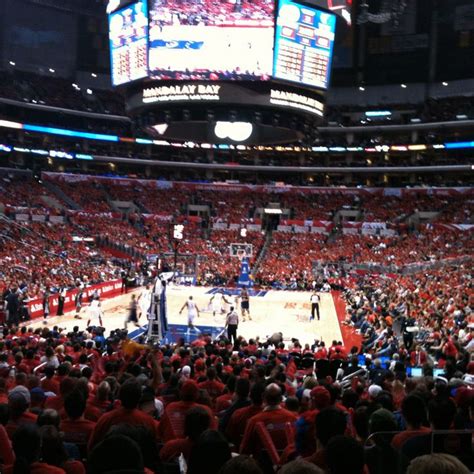 Staples Center - Clippers Playoff Game - May 2012 | Staples center, Court, Landmarks