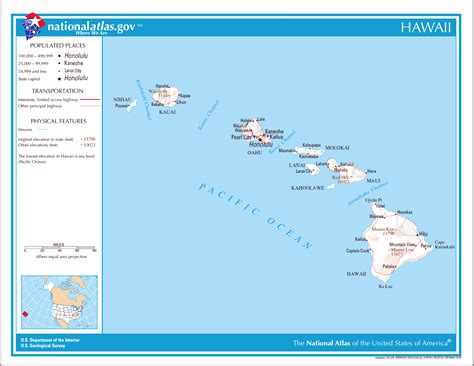 Large detailed map of Hawaii state. Hawaii state large detailed map | Vidiani.com | Maps of all ...