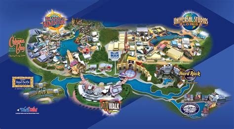 Universal Orlando Resort Map – Verjaardag Vrouw 2020