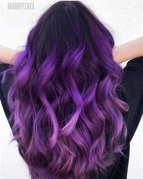 50 Bright Purple Hair Color Ideas, Bright purple hair colors are fashionable, beautiful, and ...