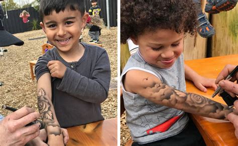 Tattoo Artist Reveals Why It is Important to Give Kids Sleeves Tattoos ...