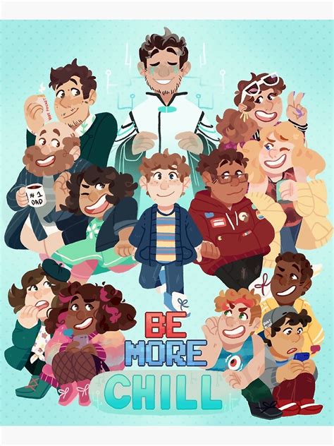 "Be More Chill Broadway Cast" Poster for Sale by Arieryn | Redbubble