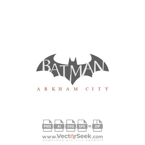 Batman Arkham City Logo Vector - (.Ai .PNG .SVG .EPS Free Download)