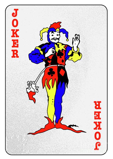 The Joker Card Digital Art by Bigalbaloo Stock - Fine Art America